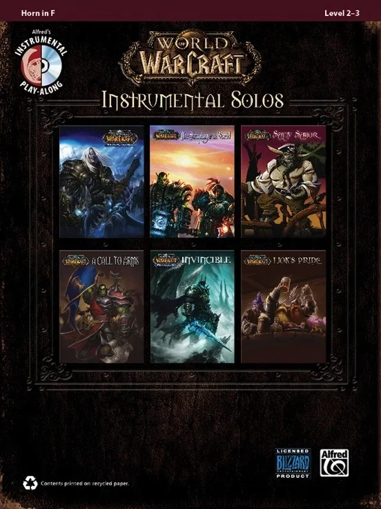 World Of Warcraft Instrumental Solos Horn Book/CD