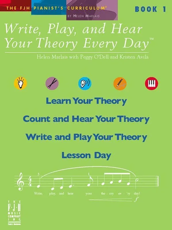Write Play And Hear Your Theory Book 1 Softcover Book/CD