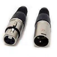 XLR Pro Plug Nickel