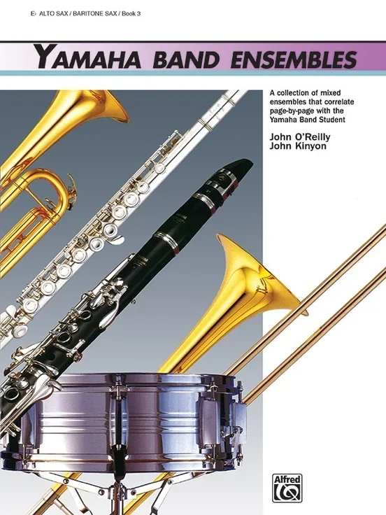 Yamaha Band Ensembles Book 3 Alto/Baritone Sax