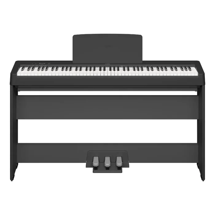 Yamaha P-145BT Digital Piano Bundle w/ Stand & Pedal Unit