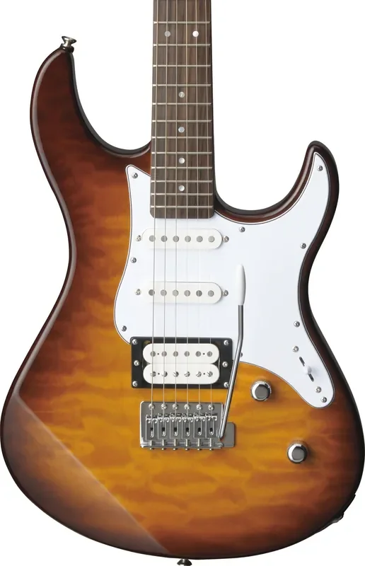 Yamaha Pacifica PAC212VQM – Tobacco Brown Sunburst