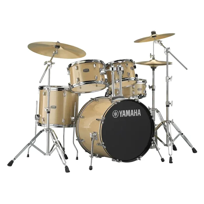 Yamaha Rydeen Drum Kit Complete Set 5pc 20″ – Champagne Glitter