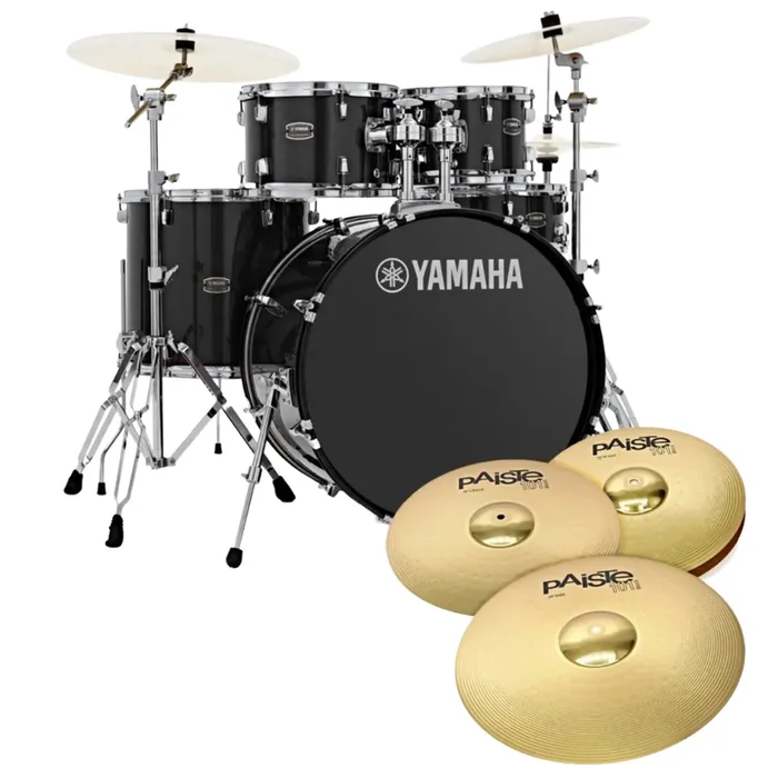 Yamaha Rydeen Drum Kit Shell Pack 5pc 20/22″ – Black Glitter