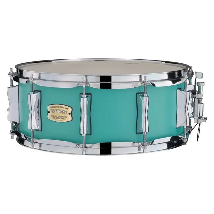 Yamaha Stage Custom Snare Drum 14 x 5.5″ Matte Surf Green