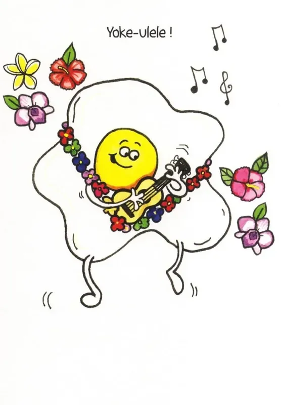 Yoke-Ulele! Greetings Card