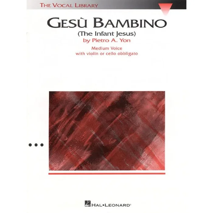 Yon, Pietro – Gesu Bambino – Medium Voice