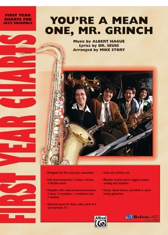 You’Re A Mean One Mr Grinch Junior Ensemble Gr 1
