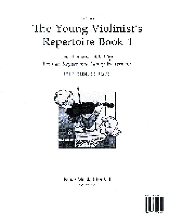 Young Violinists Repertoire Book 1 Violin Part