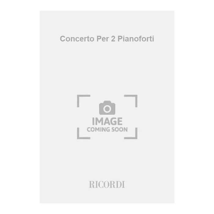 Zafred, Mario – Concerto Per 2 Pianoforti
