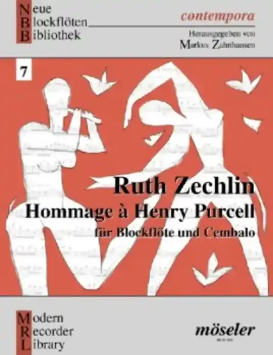 Zechlin Hommage to Henry Purcell for Soprano Recorder & Keyboard
