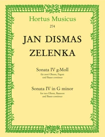Zelenka : Sonata No.4 in G minor. : Mixed Ensemble: (Barenreiter)