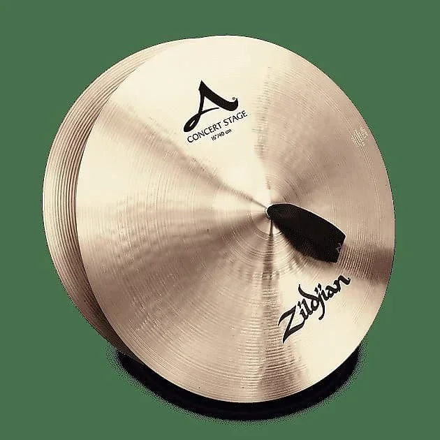 Zildjian A0444 16 ” A Zildjian Concert Stage Hand Crash Cymbals (Pair)