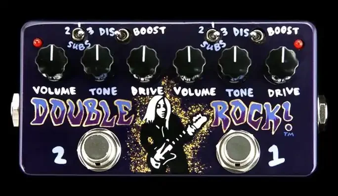 ZVEX Double Rock Hand Painted Distortion
